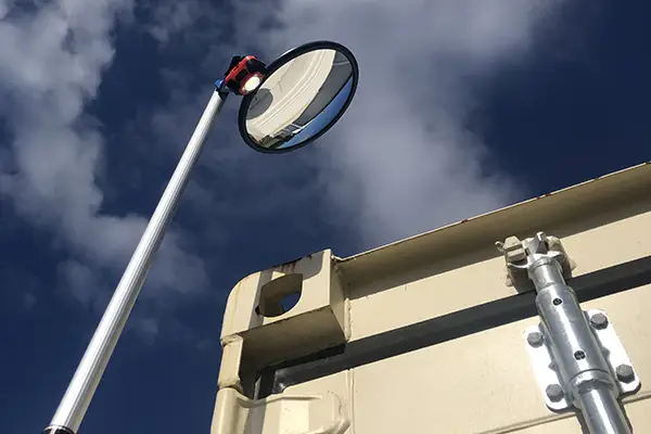 Bio Security Inspection Mirror used for customs shipping container checks