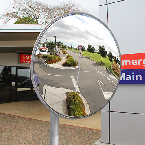 Outdoor Stainless Steel Convex Mirrors