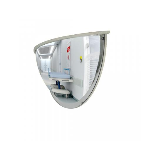 600mm DeLuxe Half Dome Convex Mirror