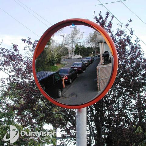 800mm DeLuxe Traffic Stainless Steel Convex Mirror