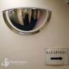 600mm DeLuxe Half Dome Convex Mirror