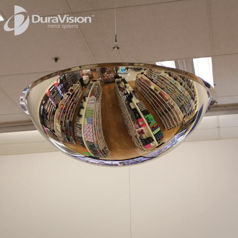 900mm Ceiling Dome Convex Mirror