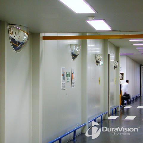900mm Half Dome Convex Mirror