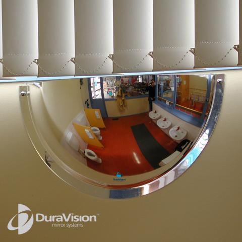 900mm Half Dome Convex Mirror