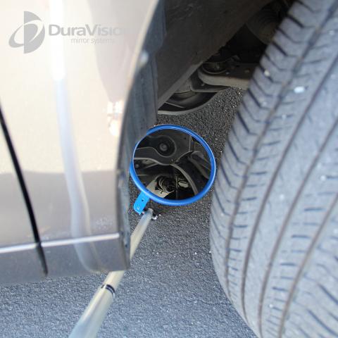 230mm Lightweight Inspection Mirror - Long Handle