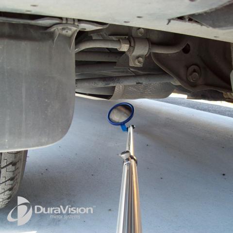 150mm Heavy Duty Inspection Mirror - Short Handle