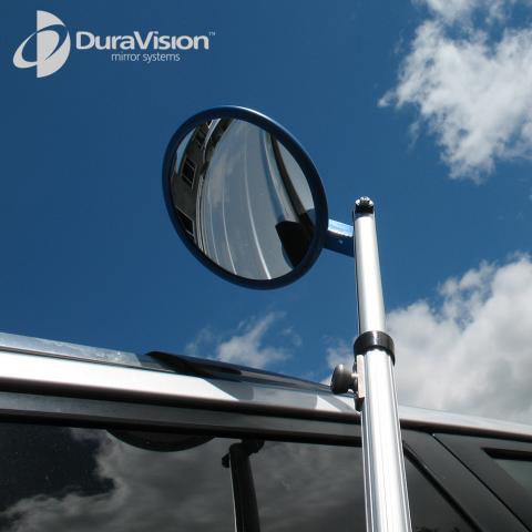 230mm Heavy Duty Inspection Mirror - Short Handle 