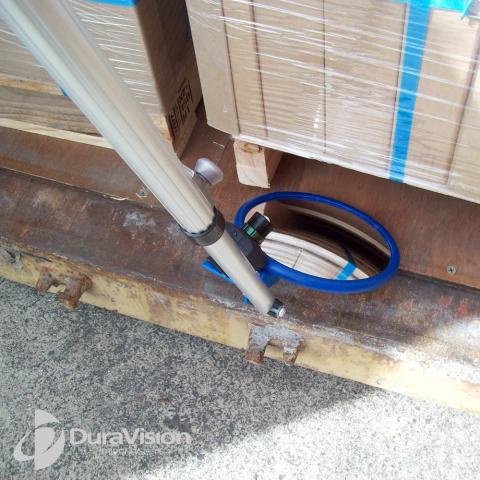 230mm Heavy Duty Inspection Mirror - Short Handle 