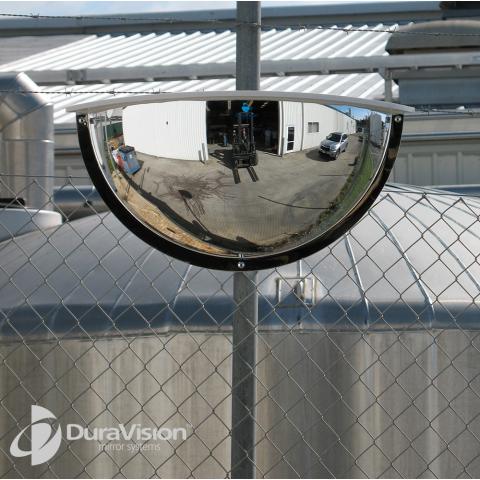 900mm Two-Way Outdoor Half Dome Mirror - SOLD OUT!