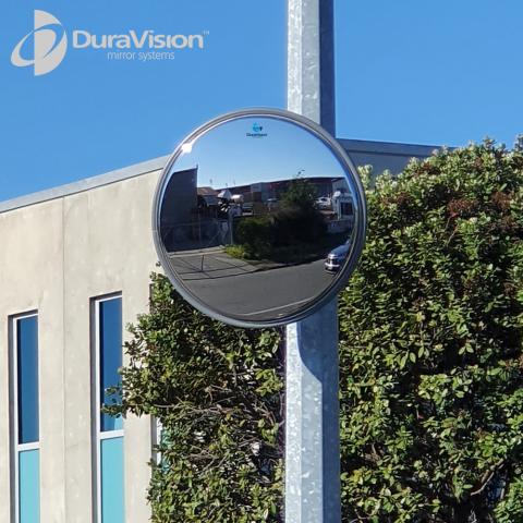 800mm Outdoor Stainless Steel Convex Mirror